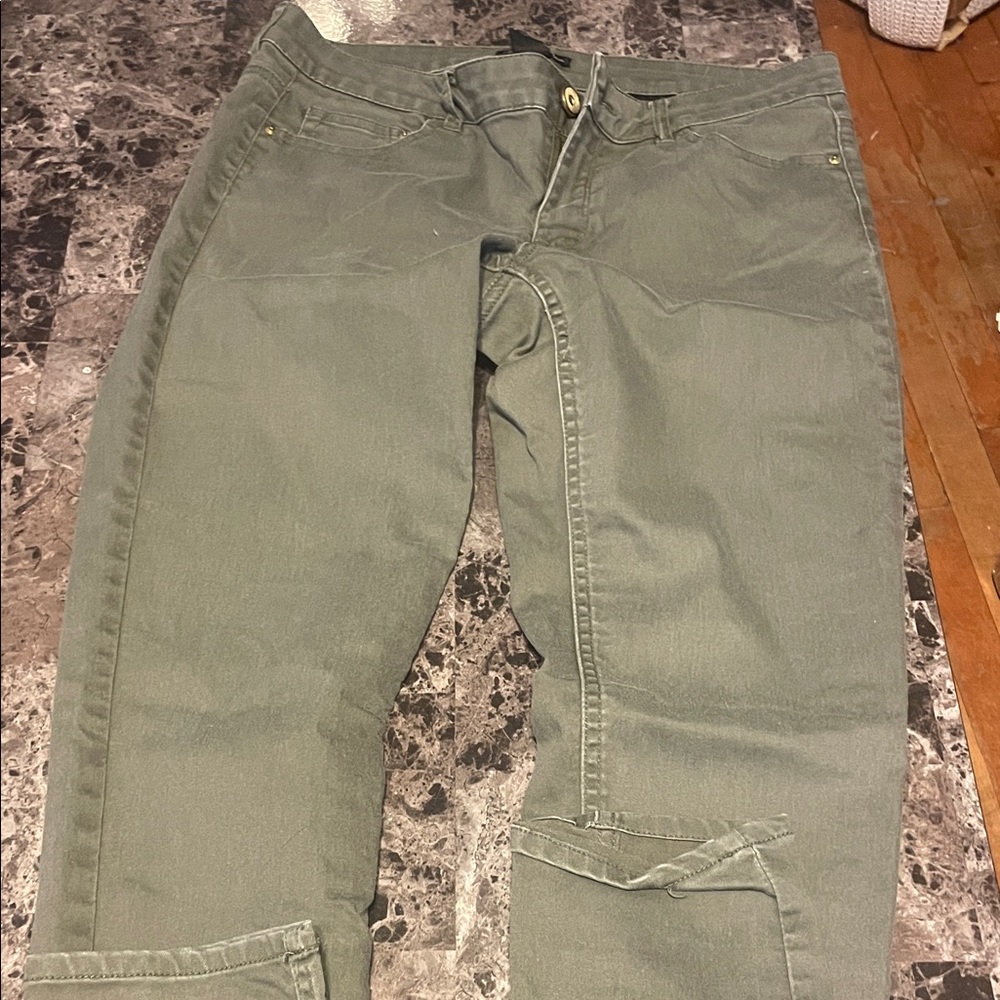 H&M Women's Green Jeans